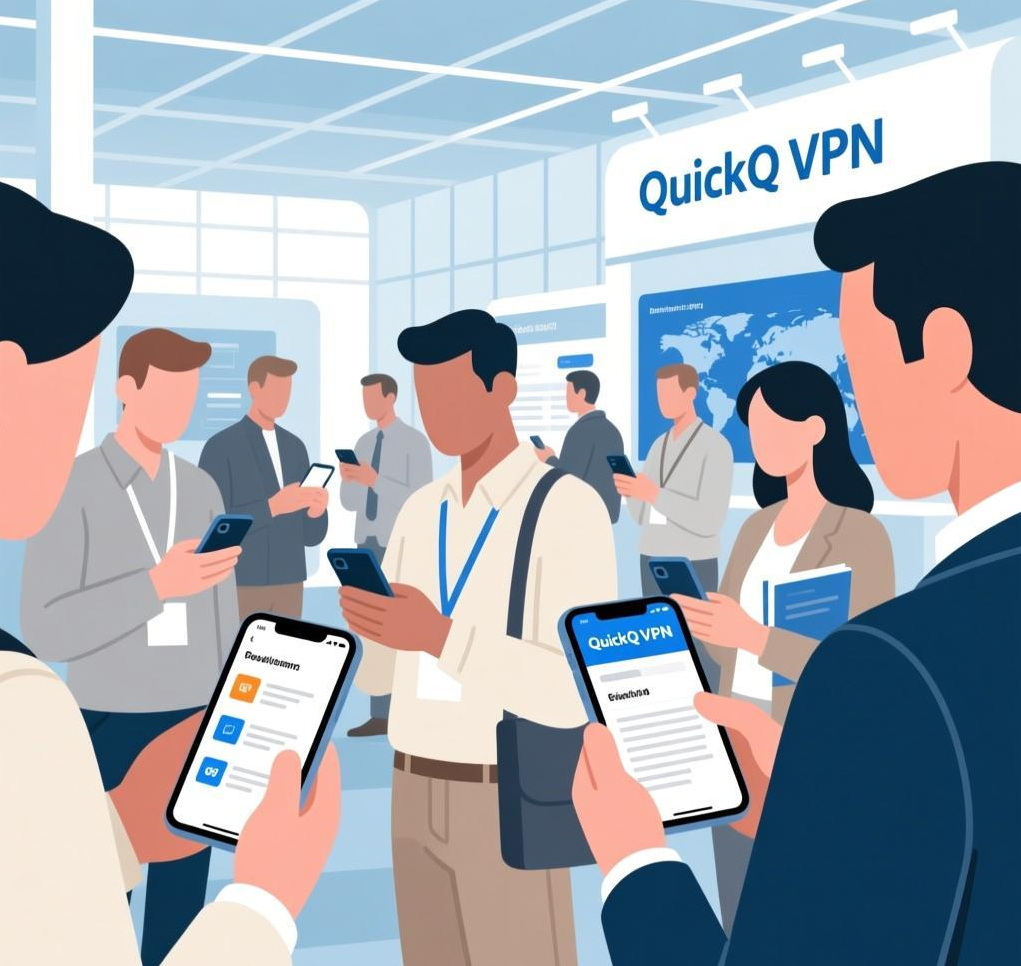 QuickQ VPN在国际会展中的临时网络搭建方案