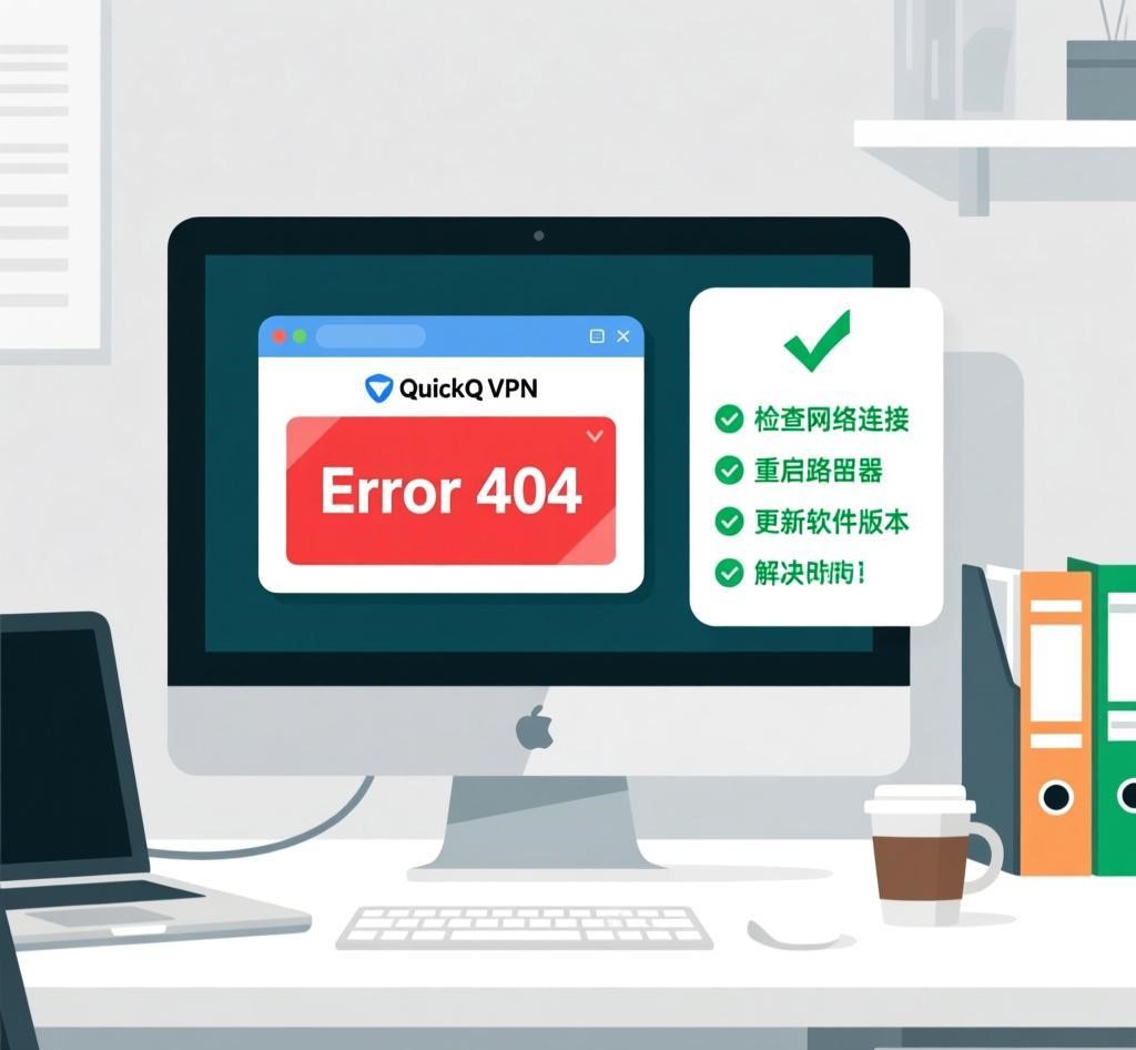 安装QuickQ VPN时,系统可能抛出多种错误代码