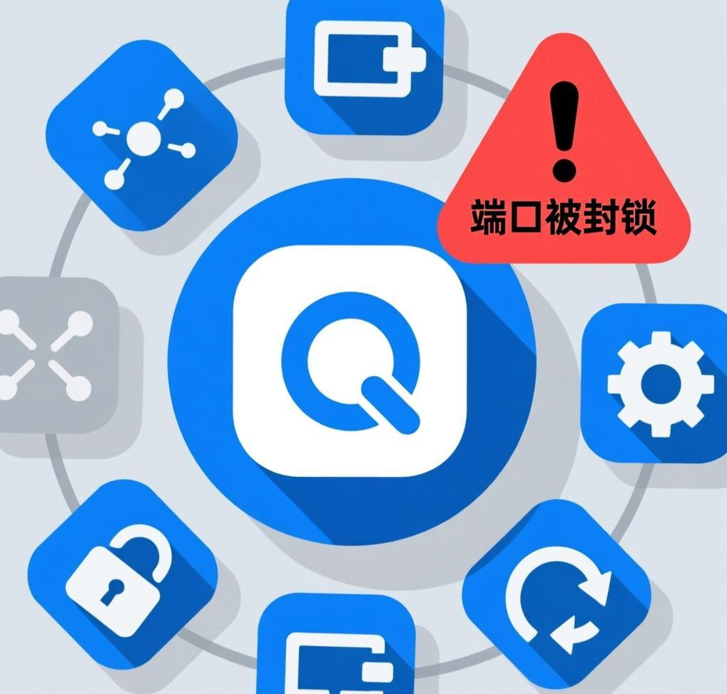 QuickQ VPN连接时提示“端口被封锁”怎么办
