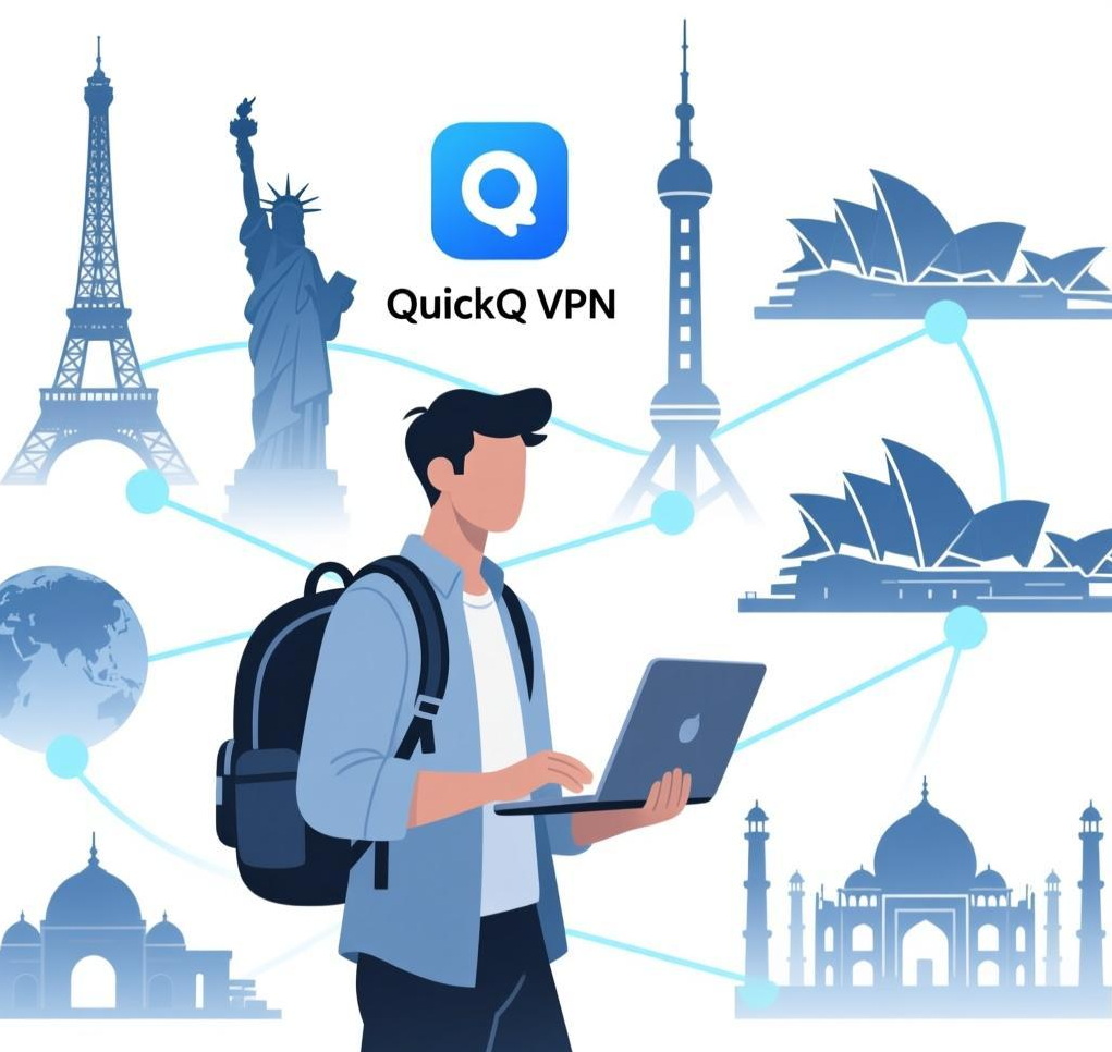 数字游民：QuickQ VPN是我跨境生活的网络刚需